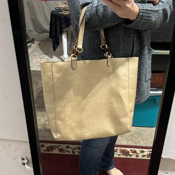 RALPH LAUREN LEATHER TOTE 👜 - Picture 7 of 15
